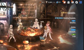 Conta de epic seven com muitos personagens e muitos MLs