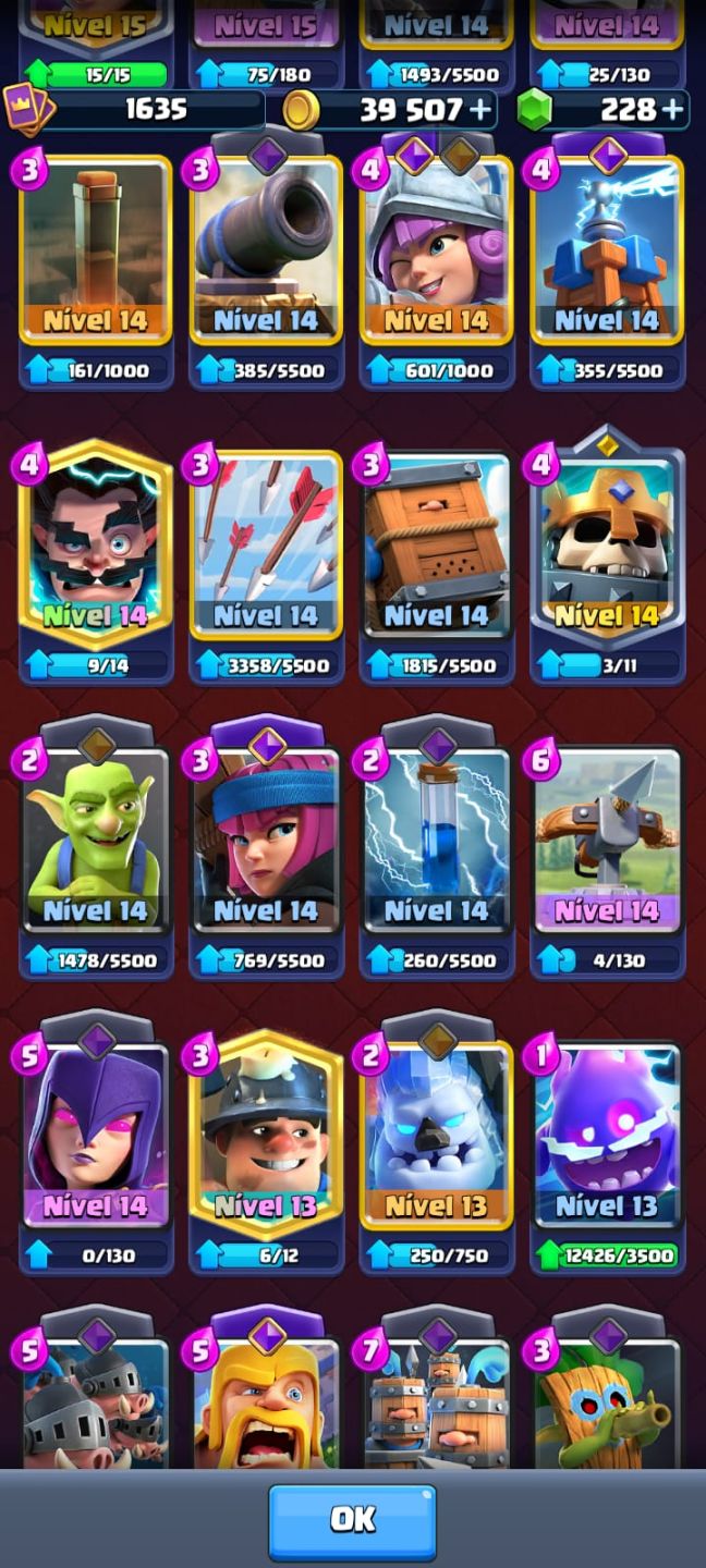Conta de clash royale top, bem upada, alto nível e pronto pra uso.