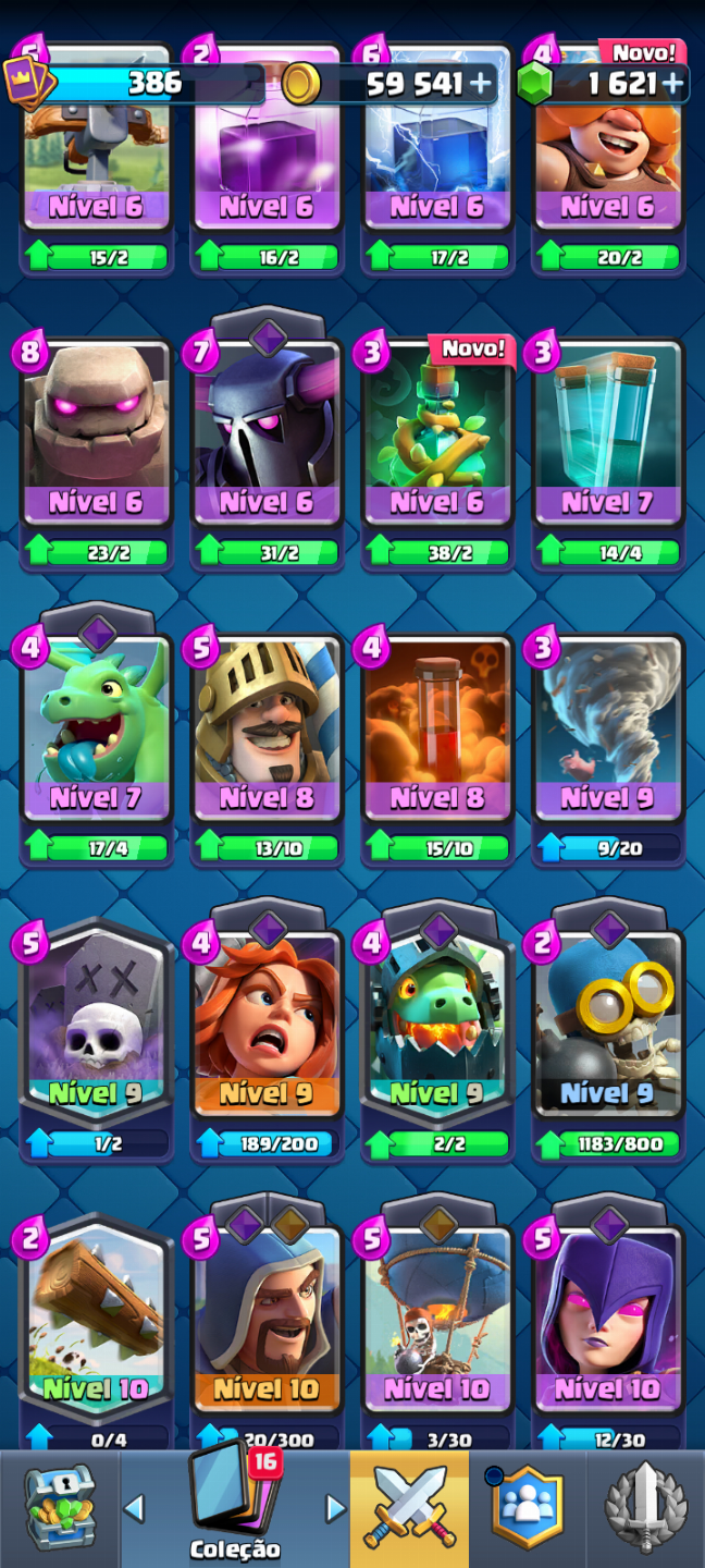 CLASH ROYALE | 2819 TROFÉUS | 78 CARTAS | NÃO COMECE DO ZERO! EMBLEMA DE 9 ANOS