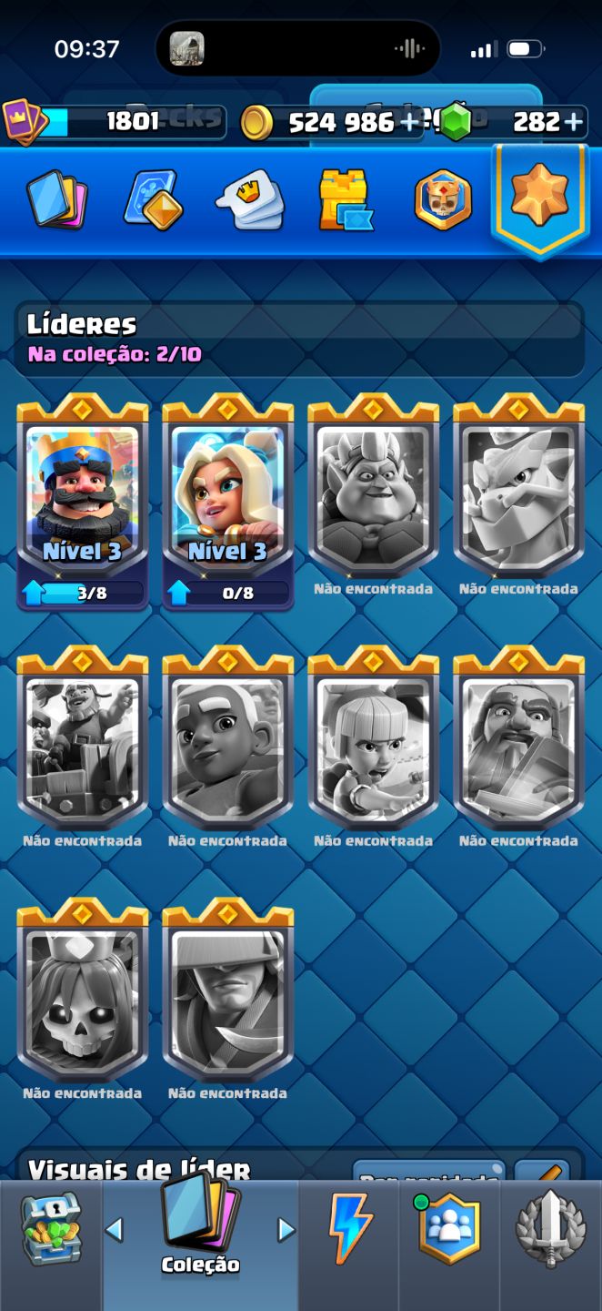 Conta Clash Royale 10 anos UPADA