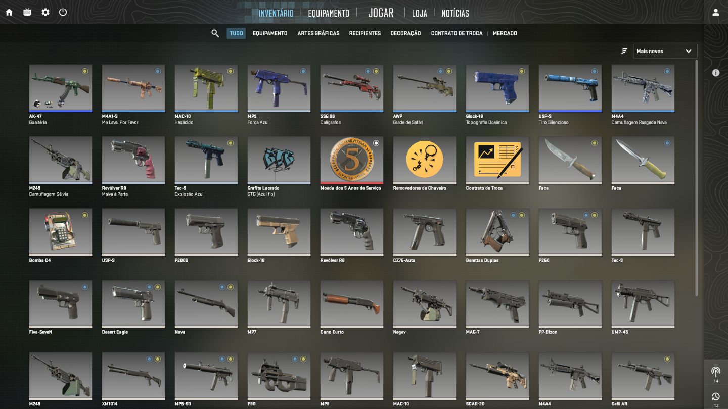 Conta CS2 com prime e premier Liberado Lvl 10 Steam