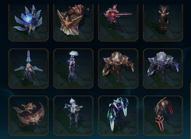 Conta de LoL Skin LeBlanc Lenda Ascendida Mitica e +17 Skins Lendárias