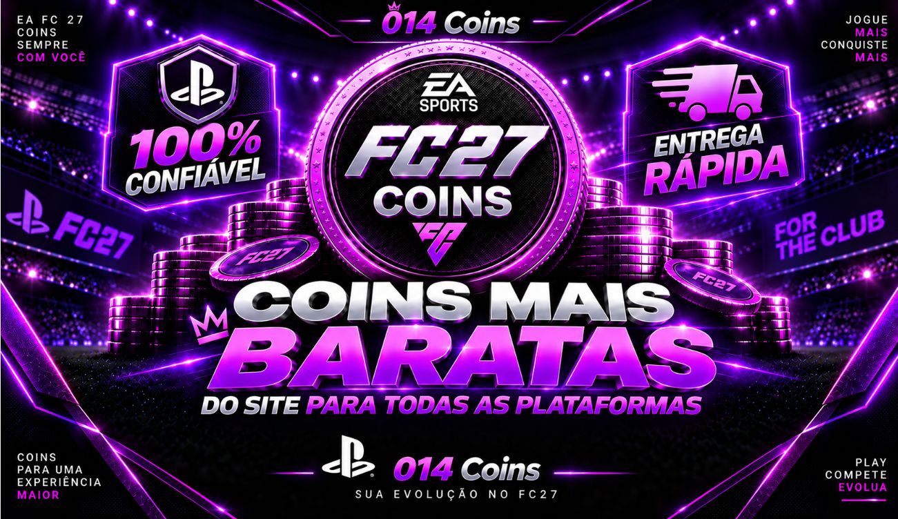 COINS EA FC 27 MAIS BARATAS DO BRASIL! entrega rápida e segurança!