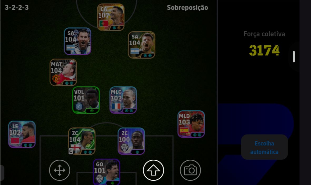 Conta com CR7 big time