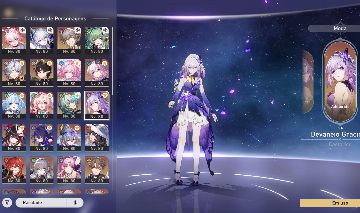 Conta Honkai: Star Rail TL:70, 24 Personagens T5 e 13 cones T5 + Skin + Eidolons