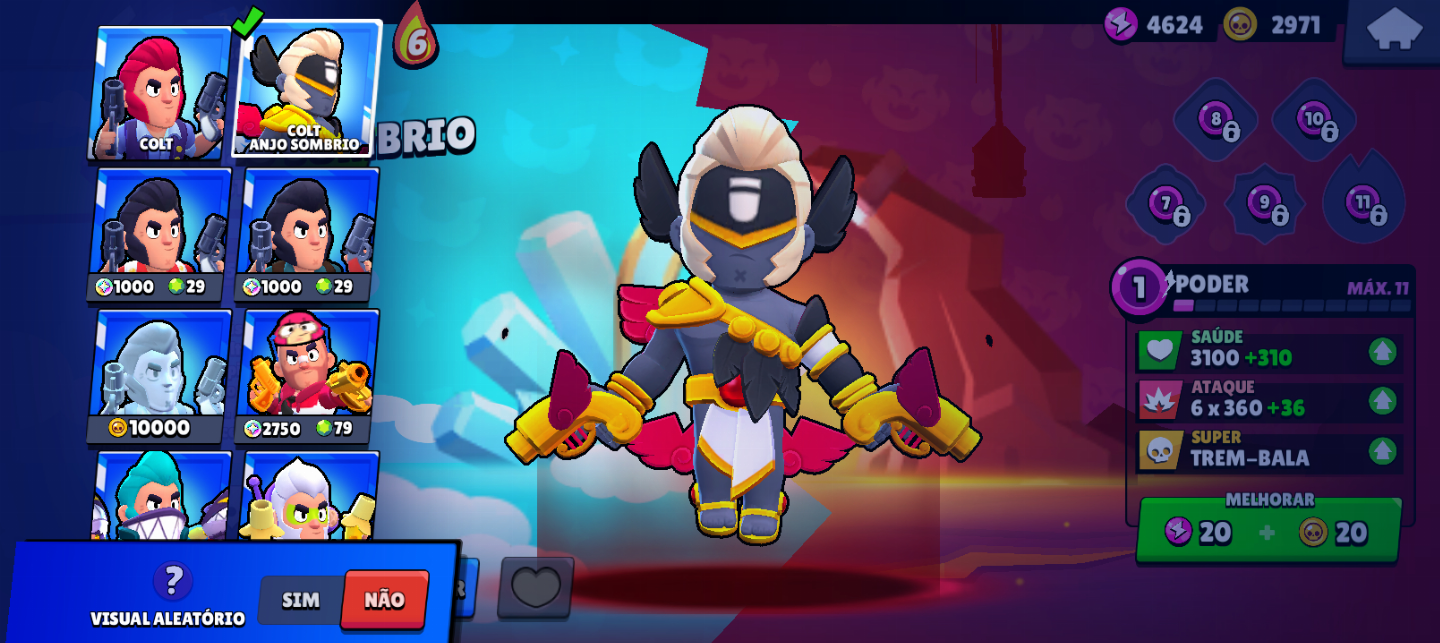 BRAWL STARS | MUITOS PERSONAGENS + SKINS + BRAWL PASSES