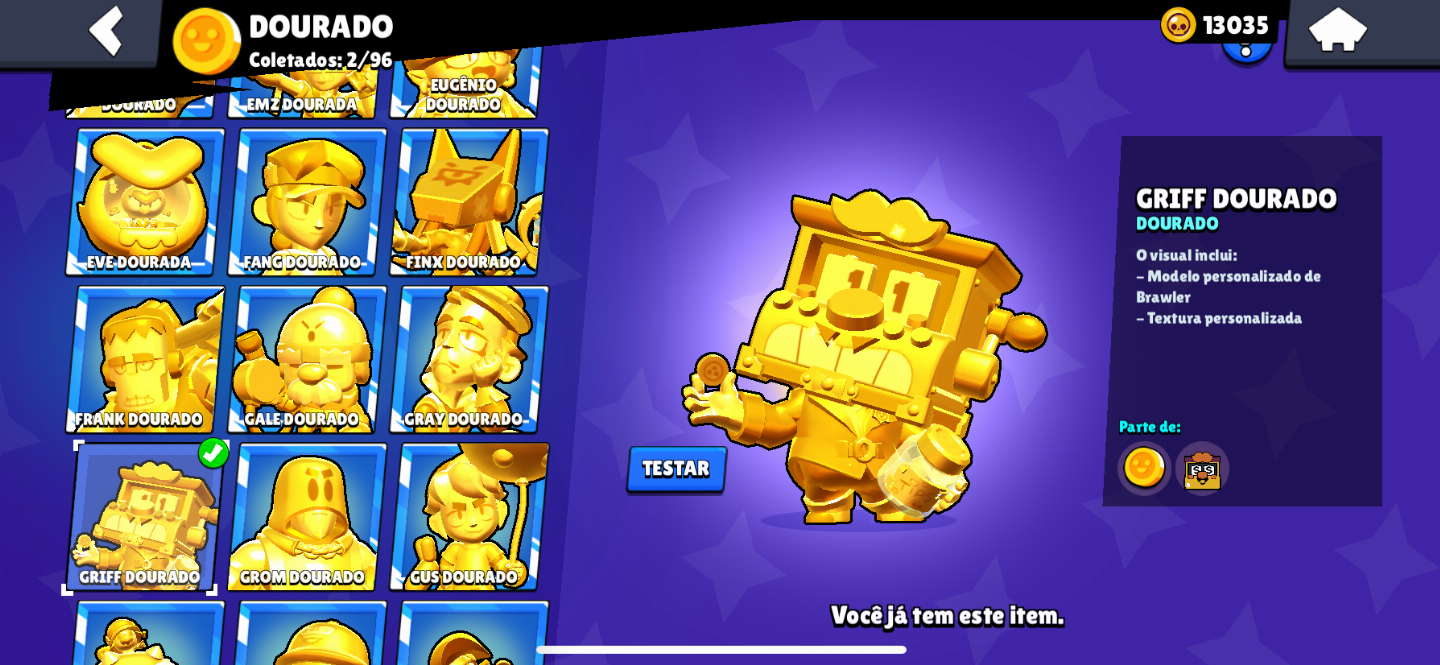 CONTA MUITO RARA E GEMADA (com criador de conteúdo adicionado!)