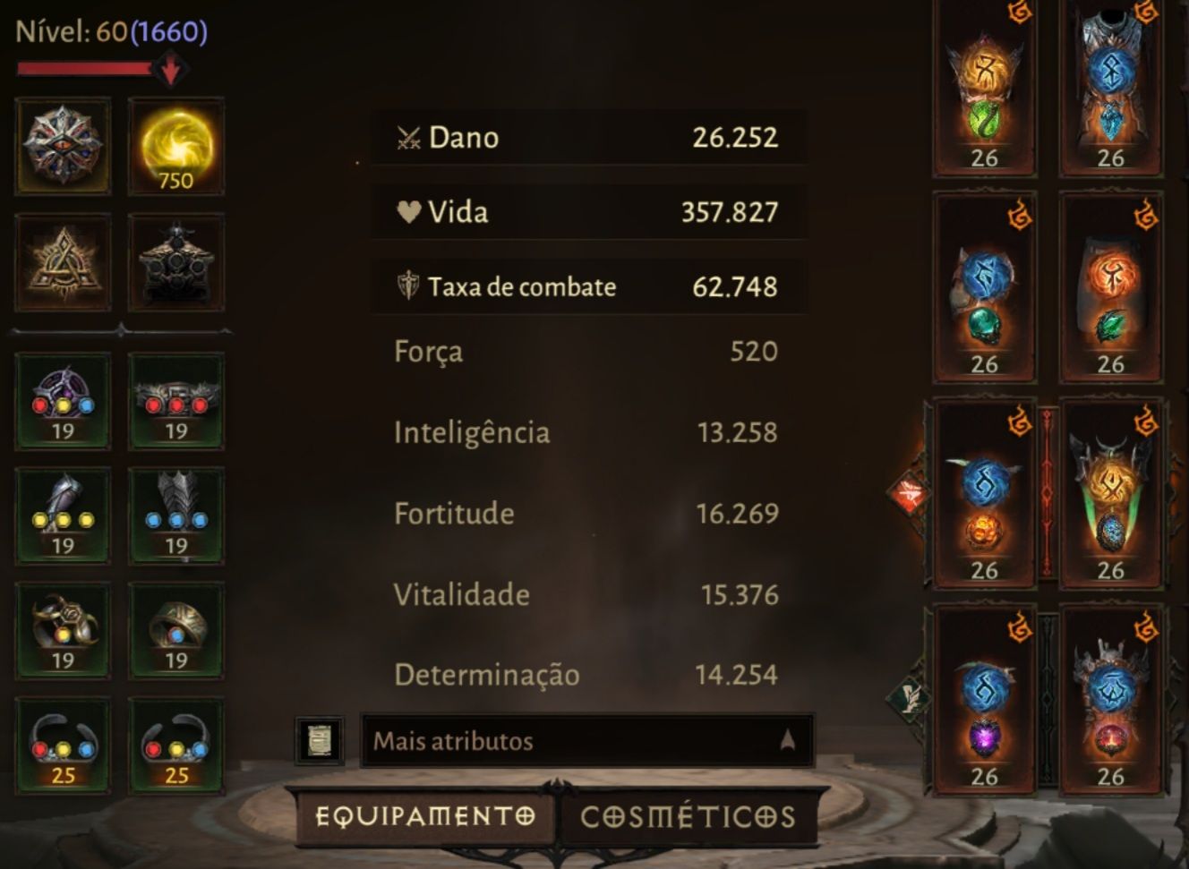 CONTA DIABLO IMMORTAL | SV. MALAH | NECRO/BRUXO