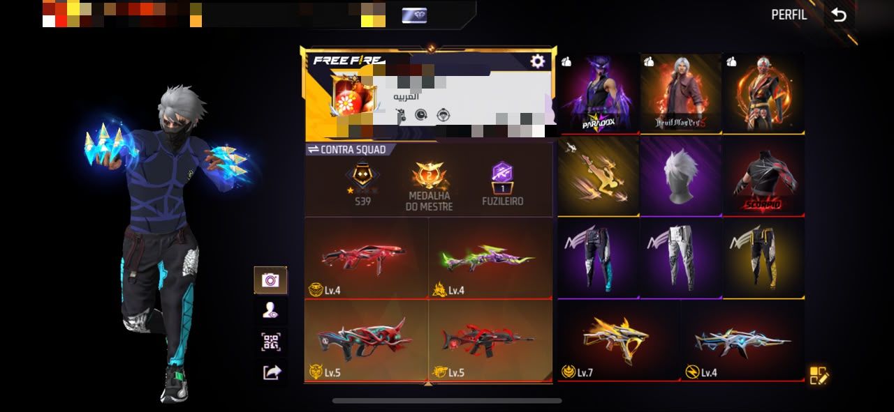 CONTA COM QUASE 1K DE PEITORAL PRIME 8 MUITO GEMADA