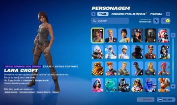 CONTA DE FORTNITE RARA DO CAPITULO 1