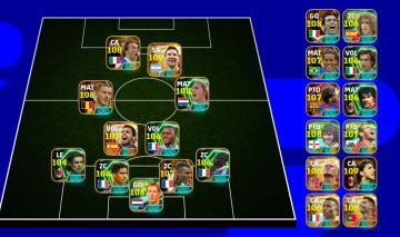 Conta Efootball com CR7 BIG time e vários outros 3340 de força máxima
