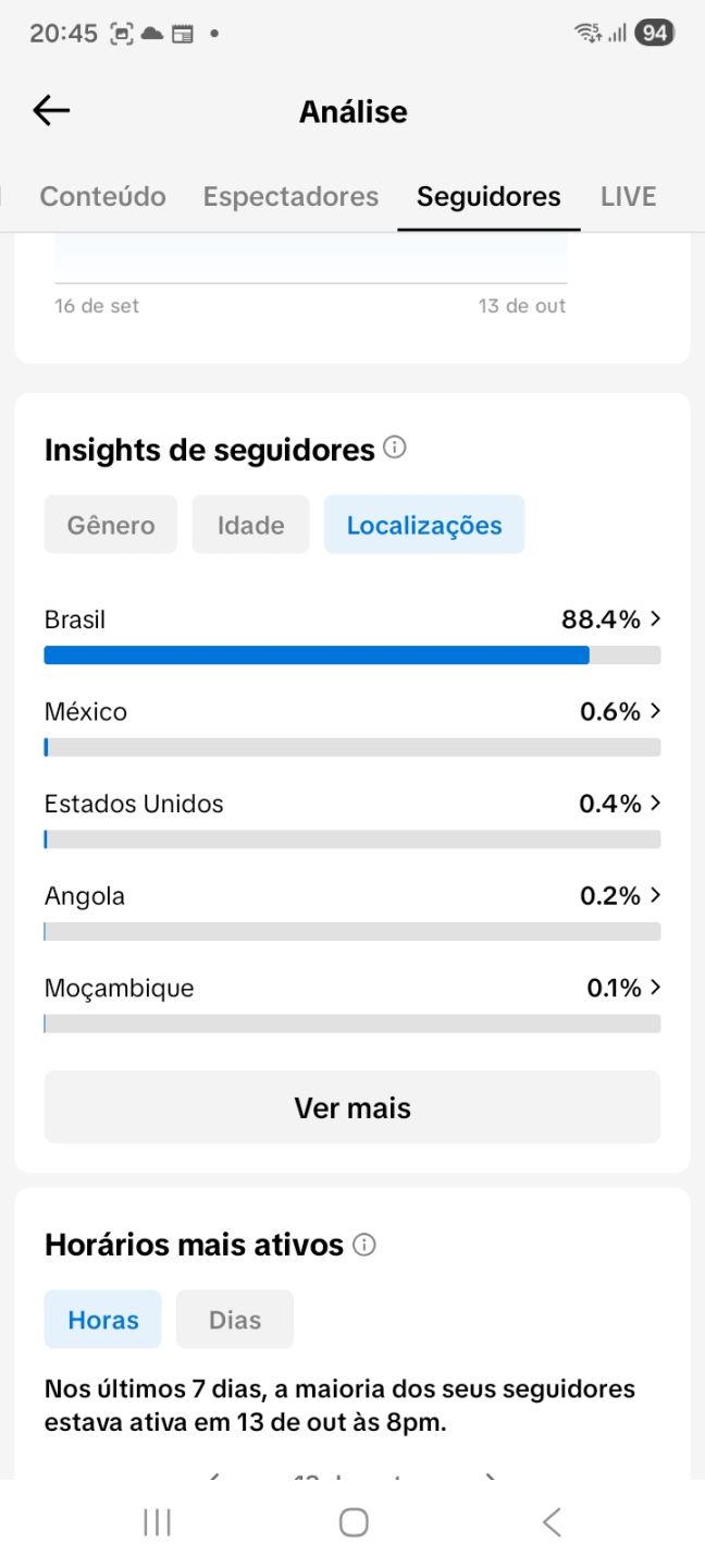 CONTA TIKTOK 11K C/ TRANSMISSÃO AO VIVO (SEG. REAIS)