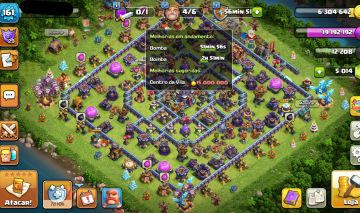 CV 15 FULL, faltando apenas alguns níveis de bombas