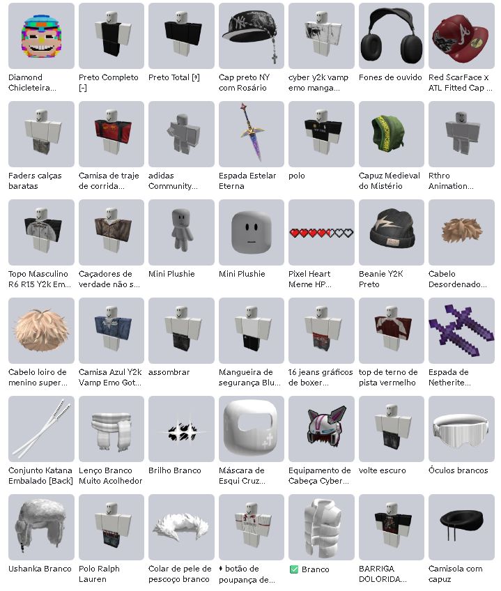 CONTA COM 5.386 ROBUX GASTOS EM INVENTÁRIO E PASSES! TUDO NA DESCRIÇÃO