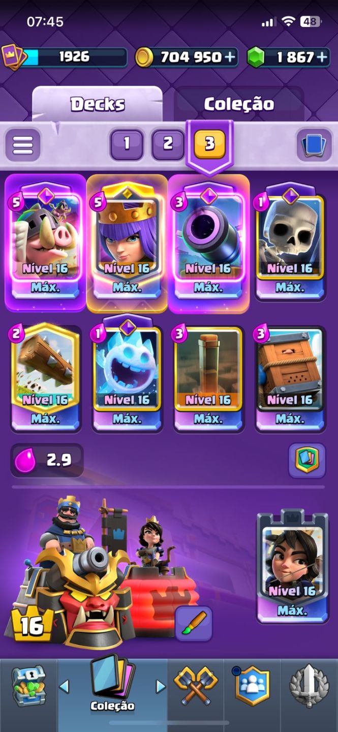 CLASH ROYALE FULL - 31 EVO - 12 HEROIS
