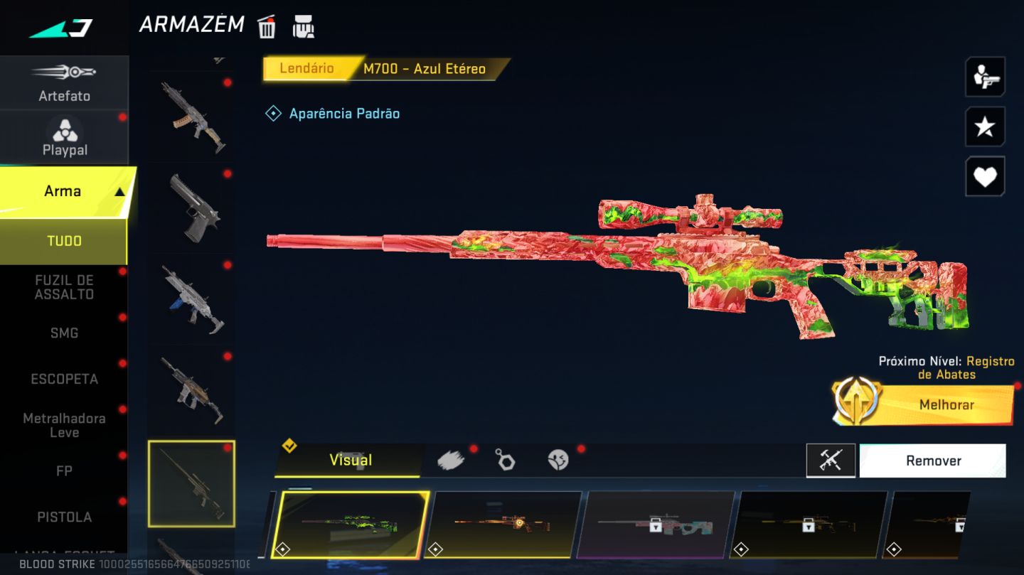 BLOOD STRIKE | LVL 50 | MÍTICO | SCAR EVO | MUITAS SKINS + VISUAIS DE COLAB