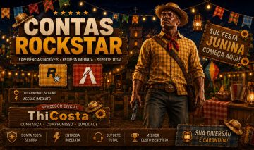 CONTAS ROCKSTAR PARA FIVEM 100% CHECADAS (MENOR PREÇO!) - ENTREGA AUTOMÁTICA