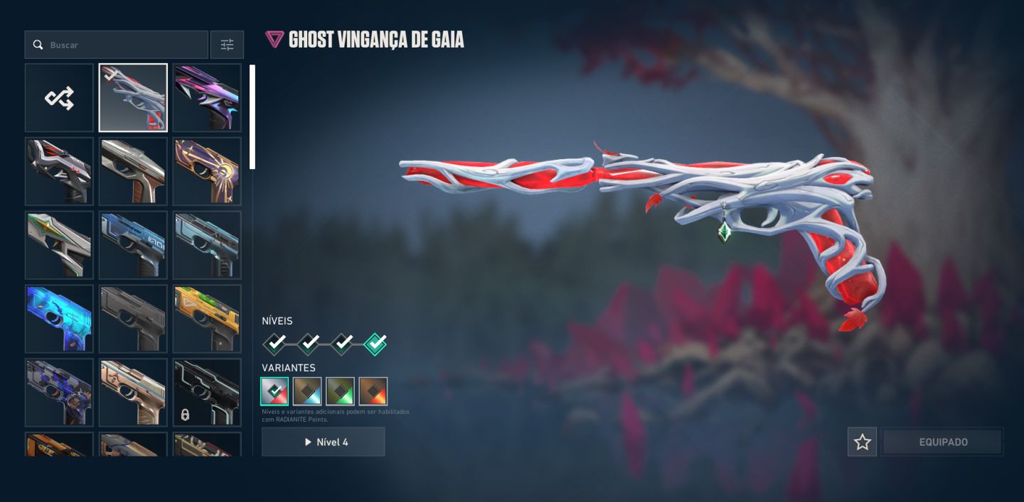 Conta Valorant a venda com varias skins- lvl 371