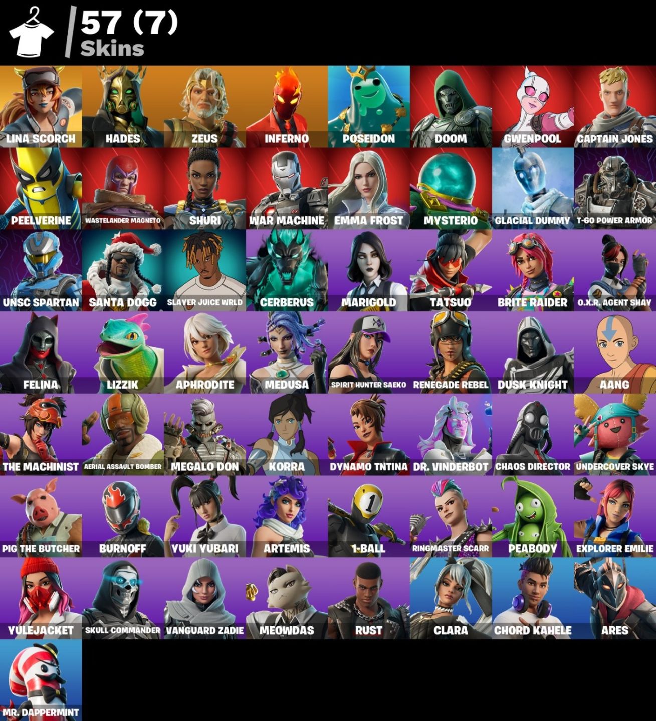 CONTA DE FORTNITE COM 57 SKINS | Marigold | PROMOÇÃO!