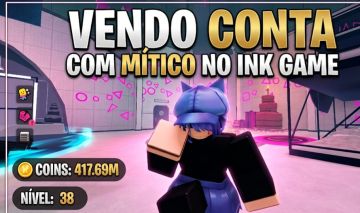 Conta Roblox -Com mítico no Ink Game,99 noites na floresta,distrito da violência
