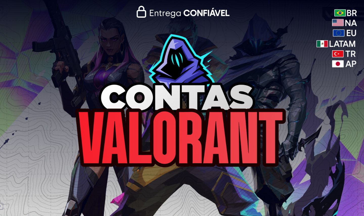 CONTAS VALORANT GLOBAIS RANK READY - BR | NA | EU+