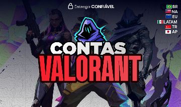 CONTAS VALORANT GLOBAIS RANK READY - BR | NA | EU+