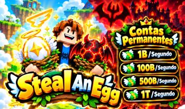 Steal An EGG/Roube um ovo 1B/s até 1T/s menos 15,00 (Menor preço geral)