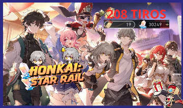 Honkai: star rail - conta com 178 GIROS