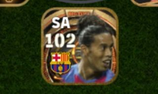 Conta de efootebol com Ronaldinho gaúcho big time raro do Barcelona !!!