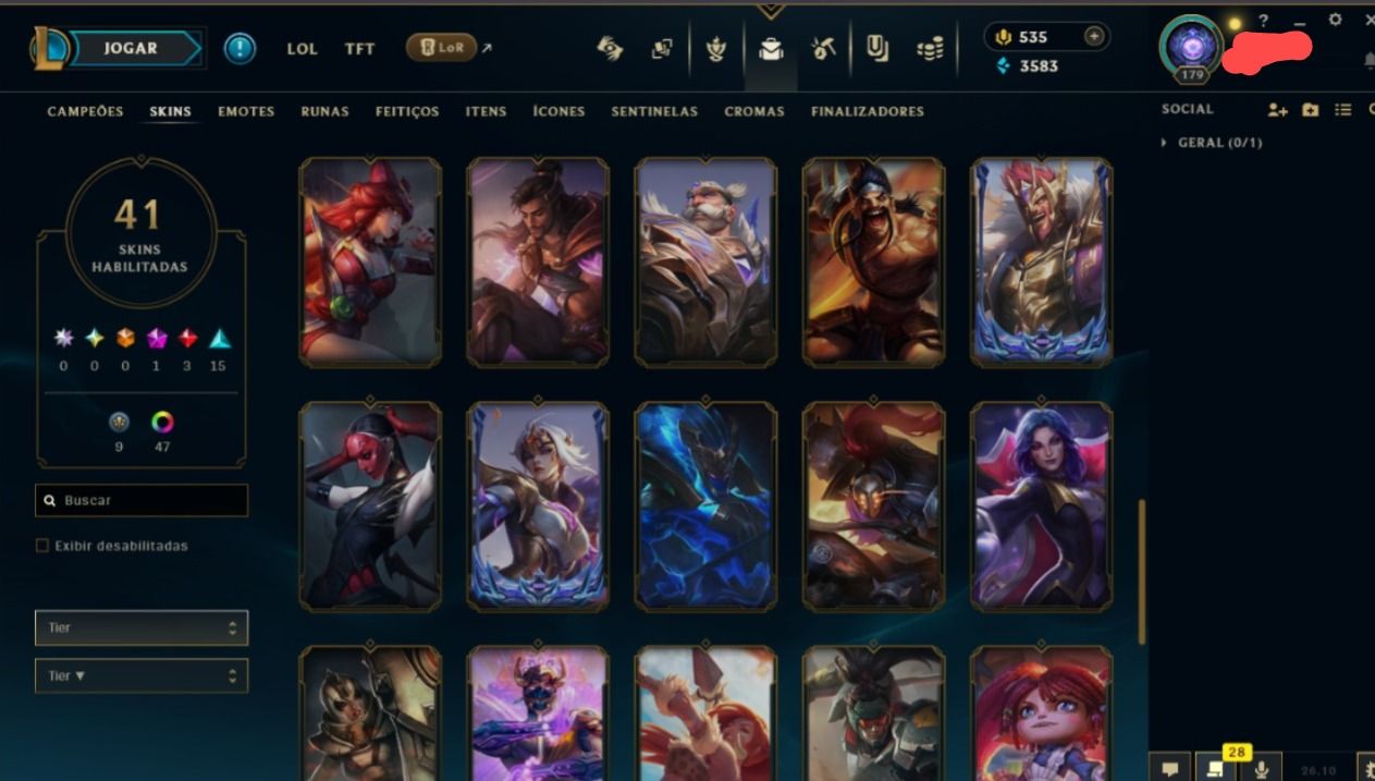 UPADA A MÃO ESMERALDA2soloq e 3flex COM 17R$RP/FULLCHAMP 41SKIN HONRA4 SEM DADOS
