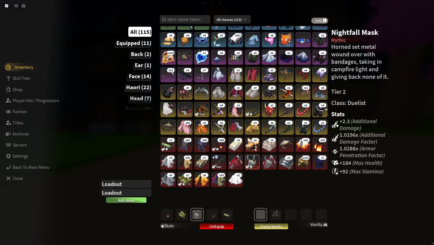 PROJECT SLAYERS 2 | MELHORES CONTAS LVL 225 MAX | NIGHTFALL T3 +9 | CLAN SUPREMO