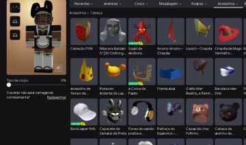 Conta de roblox muita skin e itens raros (+1400 gastos/+40k de robux gastos)