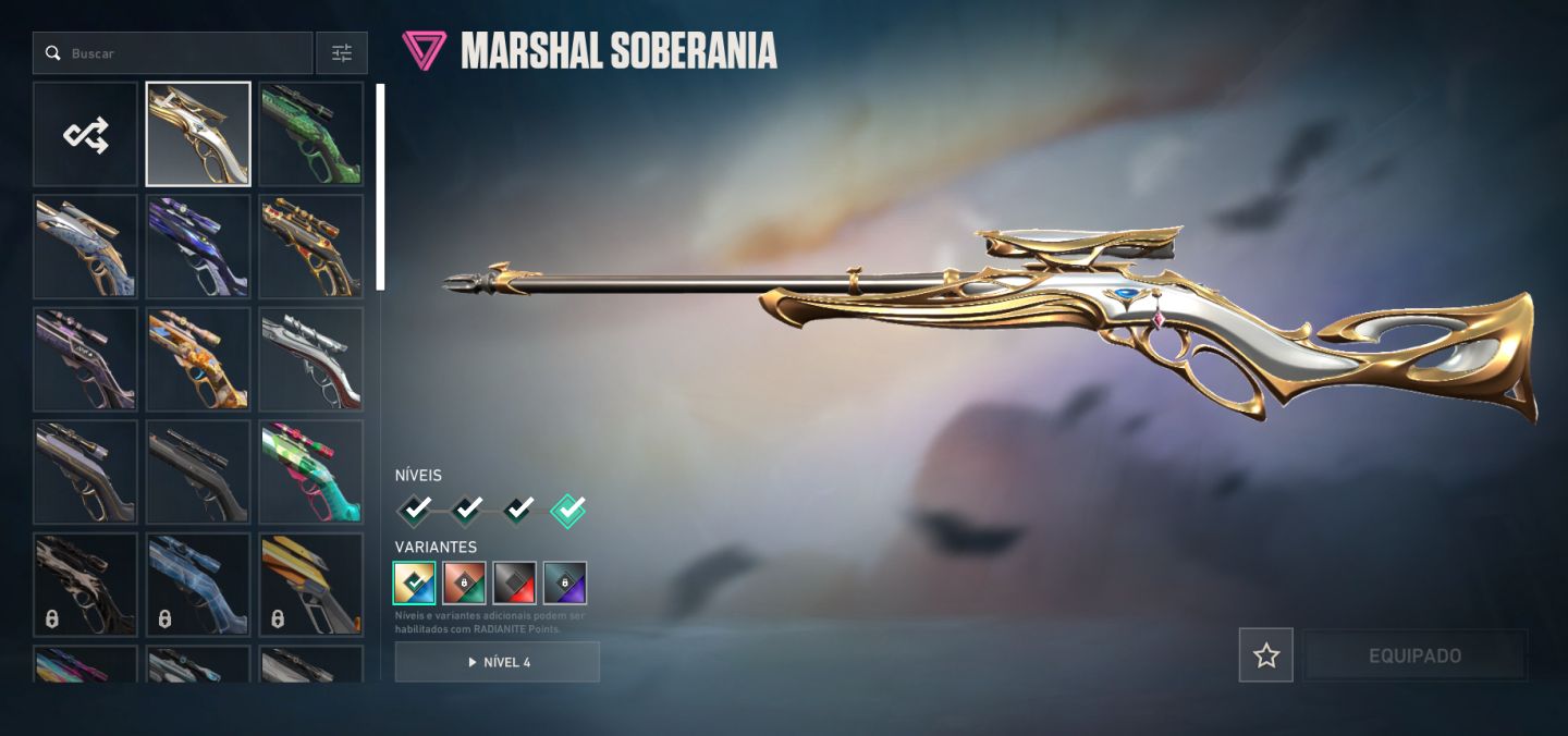 CONTA DE VALORANT ELO ATUAL ESMERALDA