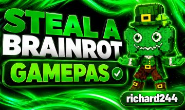 STEAL A BRAINROT/ROUBE UM BRAINROT - GAMEPASS E ITENS