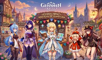 SERVIÇOS PERSONALIZADOS DE GENSHIN IMPACT - (EXPLORAÇÃO - QUESTS - FARM GERAL)