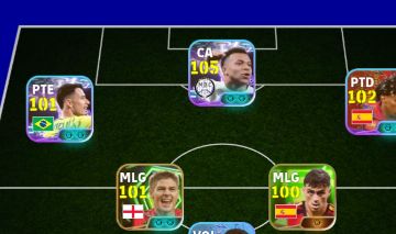 CONTA EFOOTBALL BRABA COM MBAPPE, PEDRI, YAMAL, GERRARD E 360 MOEDAS!