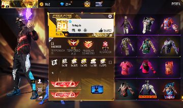 CONTA DE FREE FIRE RARA - +1040 - Free Fire - Contas Free Fire - GGMAX