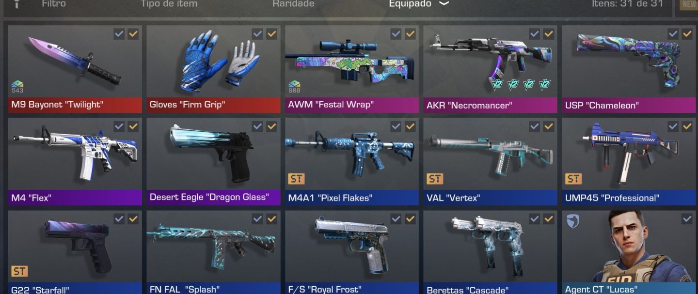 CONTA STANDOFF NIVEL 66 - INV AZUL