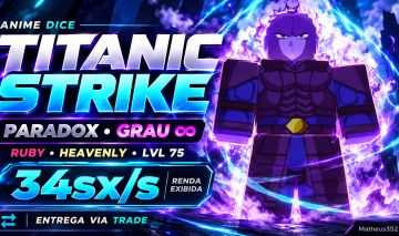 Anime Dice | Titanic Strike Ruby | Paradox Lv. 75