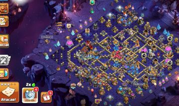 CV 18 SEMI-FULL CONTA BOA PRA LIGA DE CLANS