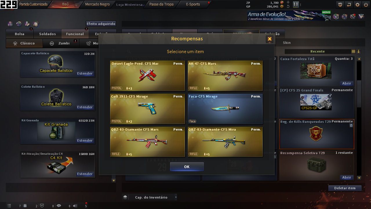 CONTA BARRINHA CROSSFIRE MUITO BOA PARA JOGAR RANQUEADA COD FX5