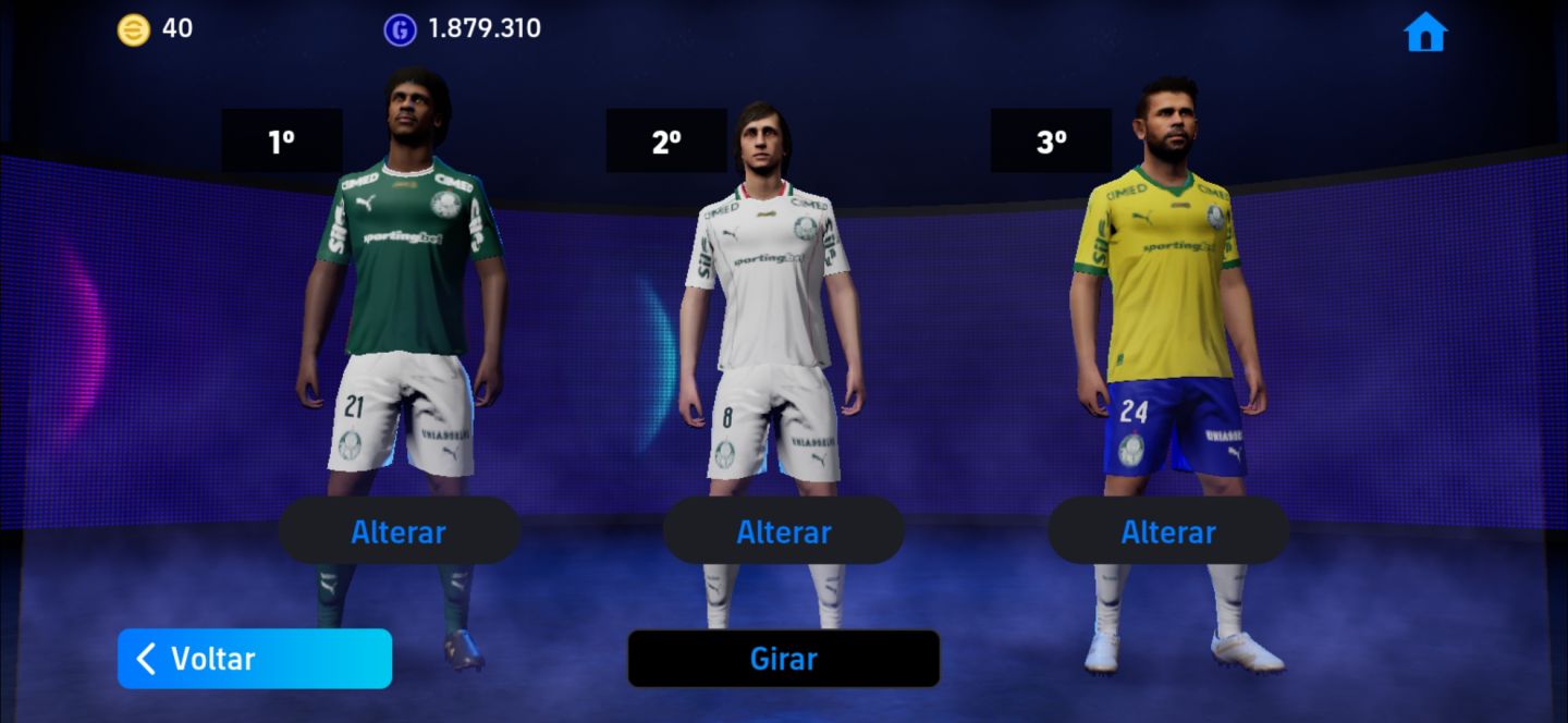 CONTA eFOOTBALL 3263 DE FORÇA COLETIVA
