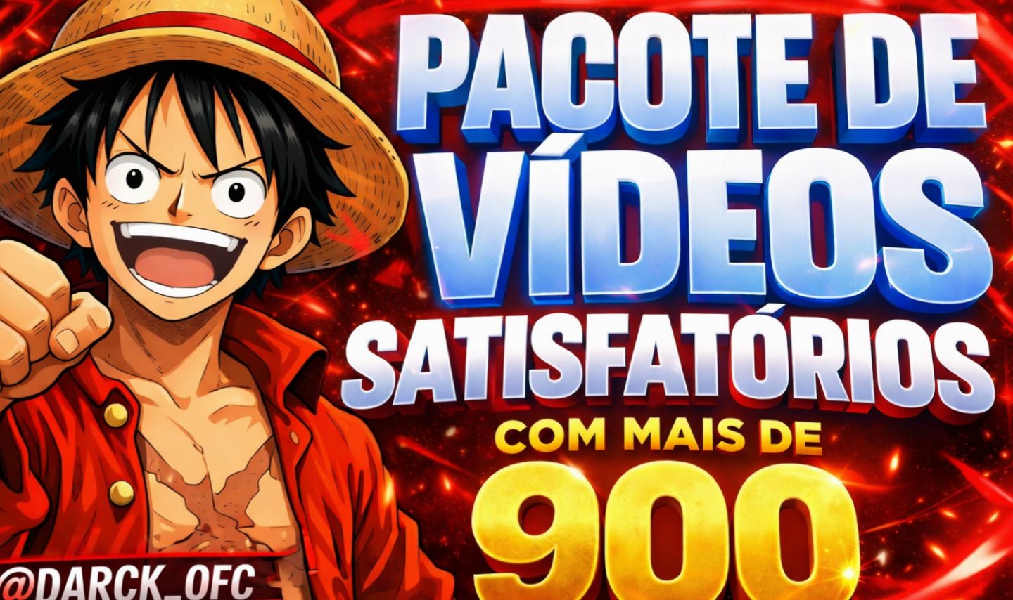 PACK DE VÍDEOS SATISFATÓRIOS PRONTO PRA POSTAR