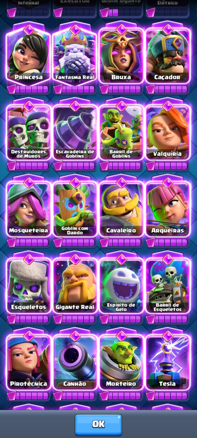 CONTA DE CLASH ROYALE COM 14k TROFÉUS