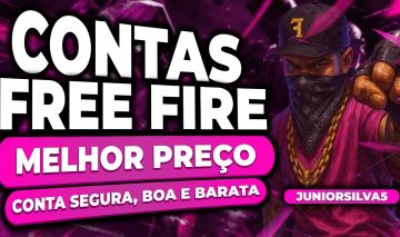 CONTAS FREE FIRE ANTIGA COM 4 ARMAS EVOLUTIVA+ 5 PUNHO+770 PEITORAL+SOMBRA ROXA