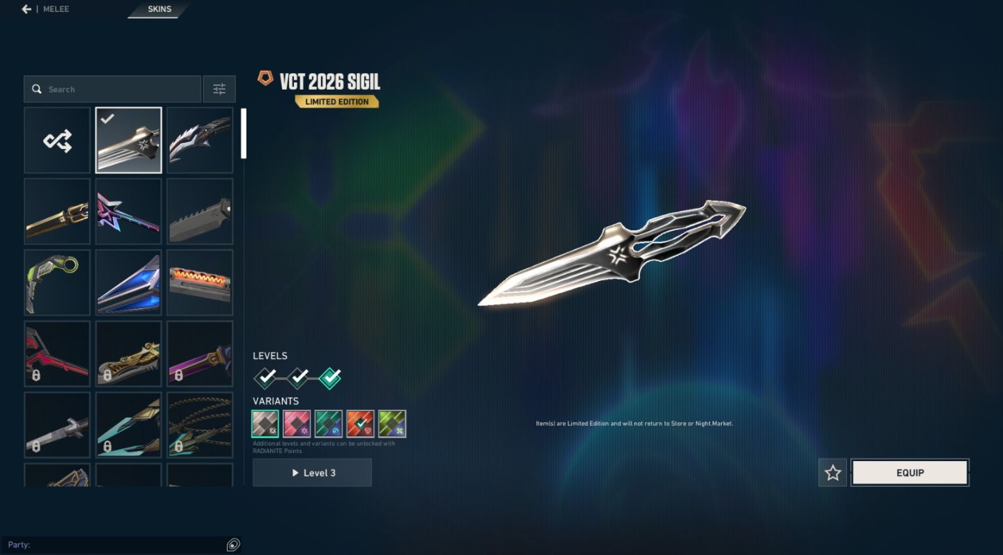 CONTA VALORANT 49.995+ VP EM SKINS