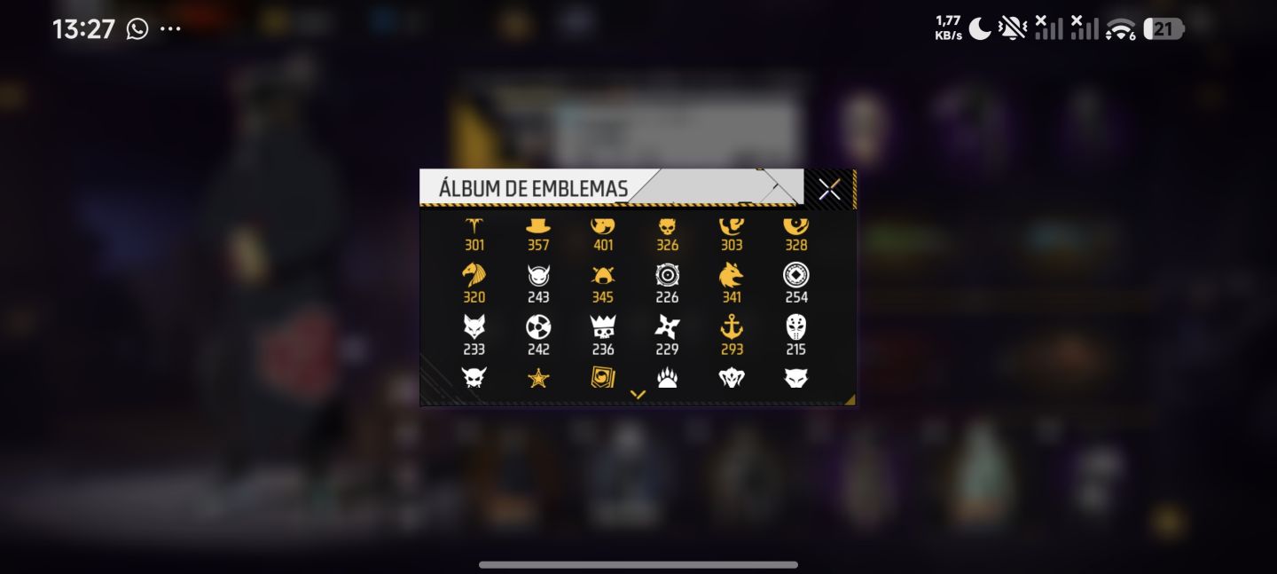 Conta de free fire braba de mais com barbinha