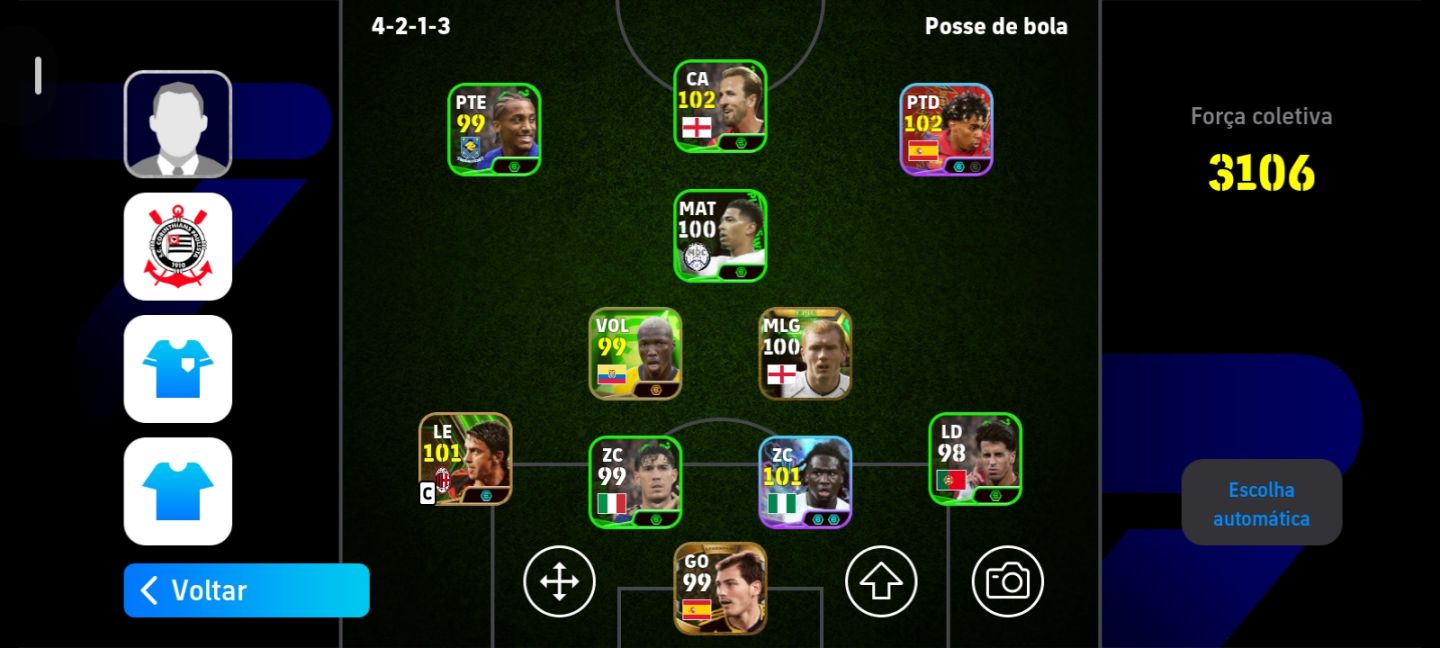 Conta Efootball com Fernando Torres box rara