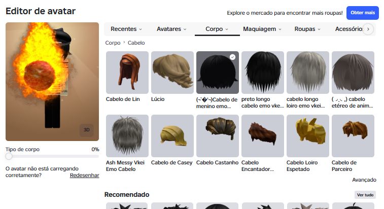 Conta com 9k de Robux e Legit Fedora