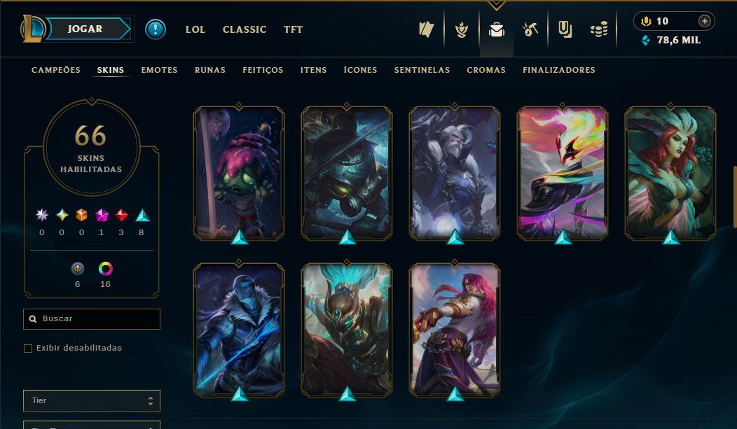 SKIN LENDÁRIA ZED GALANTE + [ DIAMANTE 3 COM 60% DE WIN RATE ] + [ TROCA NICK ]